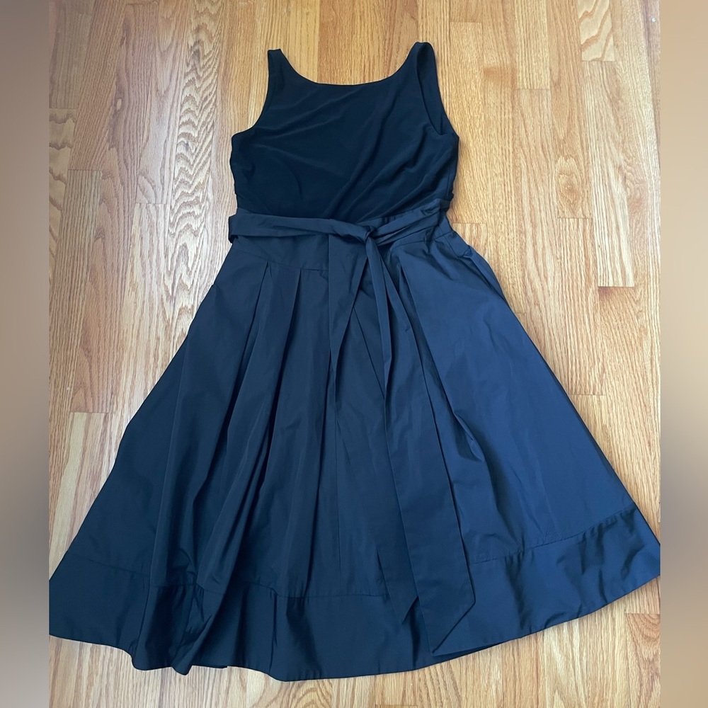 Lauren Ralph Lauren Elegant Black Sleeveless Dress
